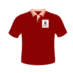 PPS Active Wear Polo T-Shirt (Maroon)